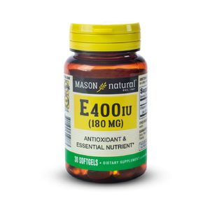 Mason Vitamina E 400 IU Cápsulas - Frasco 30 und