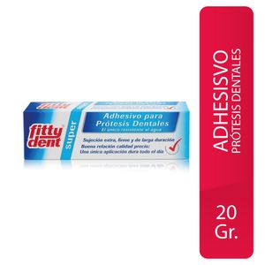 Fittydent Adhesivo para Prótesis Dentales - Tubo 20 g