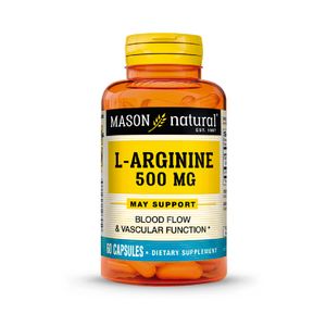 Mason L Arginine 500 mg Cápsulas - Frasco 60 und