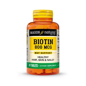 Mason Biotina 800 mcg Tabletas - Frasco 60 und