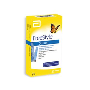 Freestyle Optium Tiras Reactivas - Caja 25 und