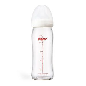 Pigeon SofTouch Peristaltic Biberón de Vidrio - Frasco 240 ml