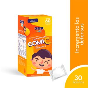 Crecer Kids! Gomi C Gomitas Sabor Chicha Morada - Frasco 60 und