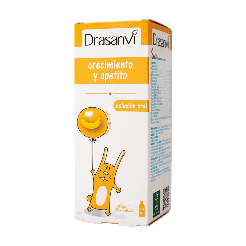 Drasanvi-Crecimiento-y-Apetito-Solucion-Oral-Sabor-Platano---Frasco-150-ml