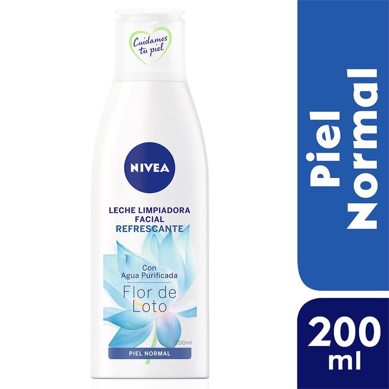 Nivea-Leche-Limpiadora-Facial-Flor-de-Loto---Frasco-200-ml