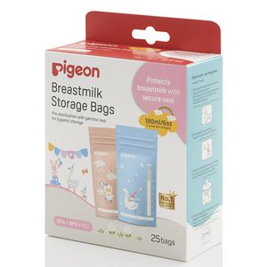 Pigeon Bolsas para Leche Materna (180 ml) - Caja 25 und