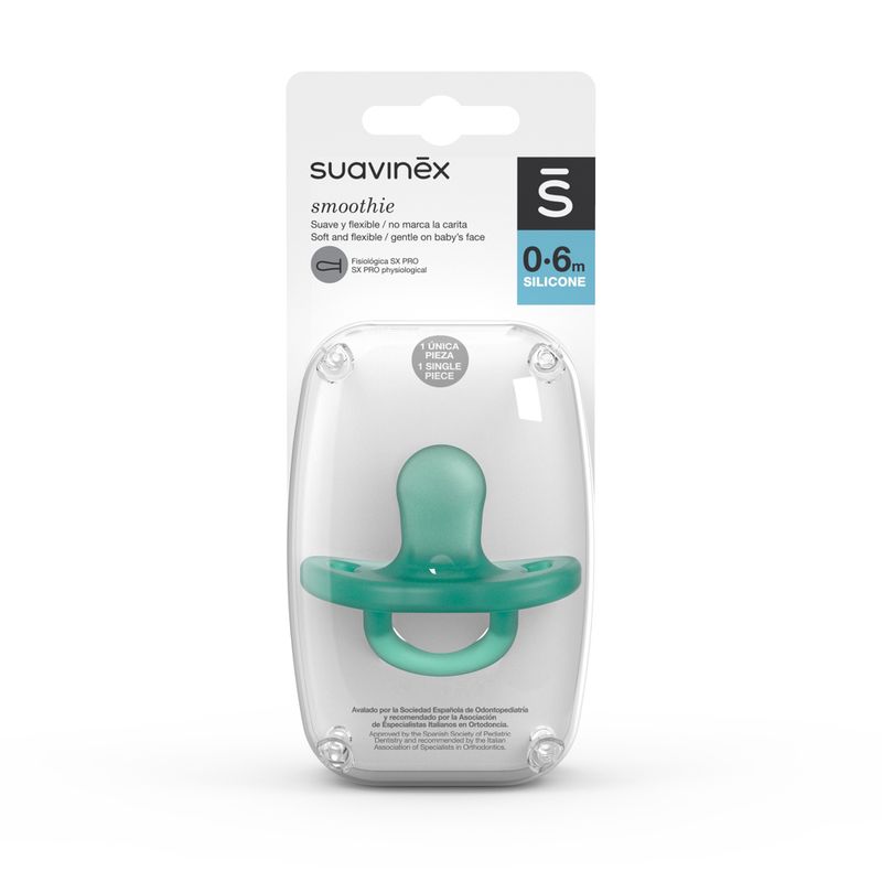 Suavinex-Smoothie-0-a-6-Meses-Chupon-Color-Verde---Blister-1-und