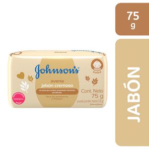 Johnson's Baby Jabón Cremoso Avena - Barra 75 g