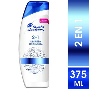 Head & Shoulders Limpieza Renovadora 2 en 1 Shampoo - Frasco 375 ml