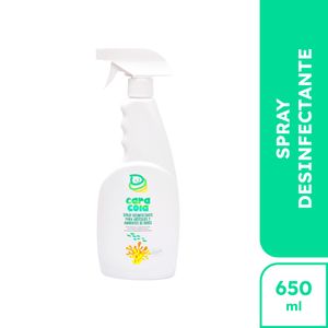 Caracola Spray Desinfectante para Articulos y Ambientes de Bebés - Frasco 650 ml