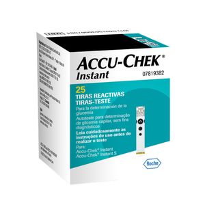 Accu Chek Instant Tiras Reactivas - Caja 25 und