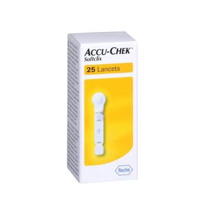 Accu Chek Softclix Lancetas - Caja 25 und