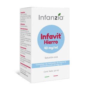 Infanzia Infavit Hierro 40 mg/ml Solución Oral - Frasco 30 ml