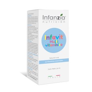 Infanzia Infavit Multivitamínico Solución Oral - Frasco 30 ml