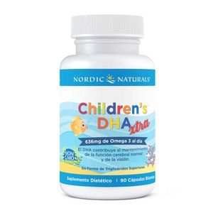 Nordic Naturals Children's DHA Xtra Cápsulas - Frasco 90 und