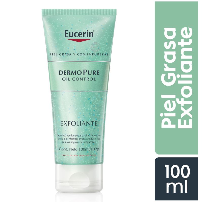 Eucerin-DermoPure-Oil-Control-Exfoliante---Tubo-100-ml