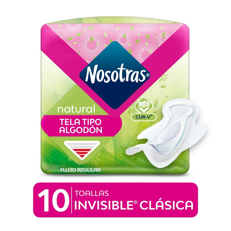 Nosotras-Natural-Invisible-Clasica-Toallas-Higienicas---Bolsa-10-und