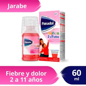 Panadol Niños 160mg/ml Jarabe - Frasco 60 ml