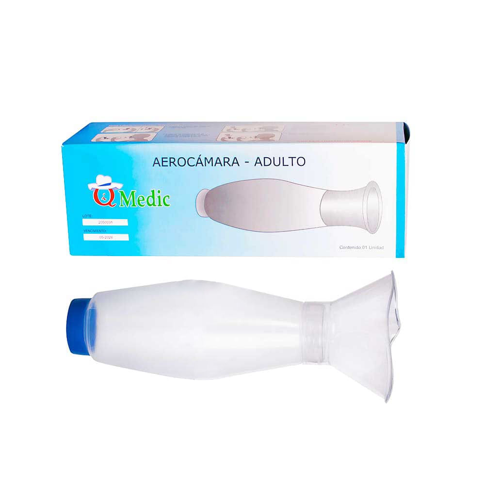 IQ Medic Aerocámara Espaciadora para Adultos Precio + Delivery Gratis, image size:1000x1000