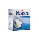 3M-Nexcare-Micropore-Cinta-Quirurgica-de-Papel-Color-Blanco--2.5-cm-x-9.1-m----Caja-1-und