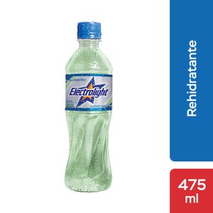 Electrolight Bebida Rehidratante Sabor Manzana - Frasco 475 ml