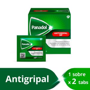 Panadol Antigripal Tabletas en Sobre - Un Sobre 2 tab