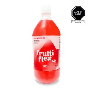 Frutti Flex 50 Bebida Rehidratante Sabor Fresa - Frasco 1000 ml