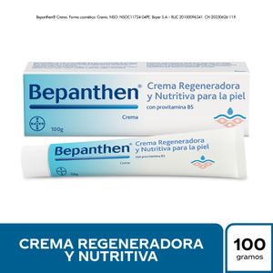 Bepanthen Crema Regenadora - Tubo 100 g