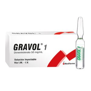 Gravol 1 50 mg/ml Solución Inyectable - Ampolla 1 ml