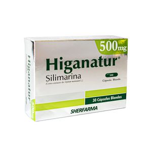 Higanatur 500 mg Cápsulas - Caja 30 und