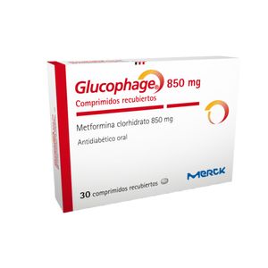 Glucophage 850 mg Comprimidos - Caja 30 und