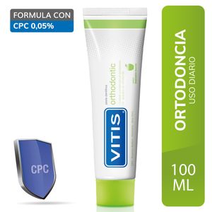 Vitis Orthodontic Pasta Dentífrica - Tubo 100 ml