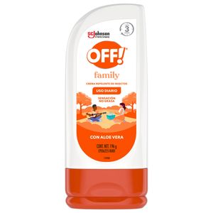 OFF! Family Repelente en Crema - Frasco 196 g