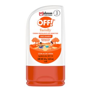 OFF! Family Repelente en Crema - Frasco 60 g