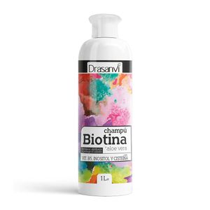 Drasanvi Biotina + Aloe Vera Champú - Frasco 1000 ml