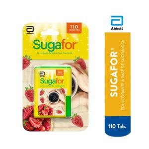 Sugafor Edulcorante Edulcorante en Tabletas - Estuche 110 und