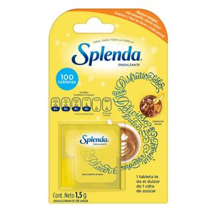 Splenda Endulzante en Tabletas - Estuche 100 und