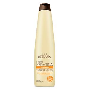 Placenta Life Be Natural Lisso Keratina Shampoo - Frasco 350 ml