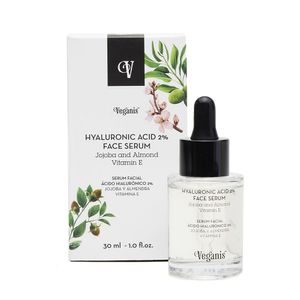 Veganis Ácido Hialurónico 2% Serum - Frasco 30 ml