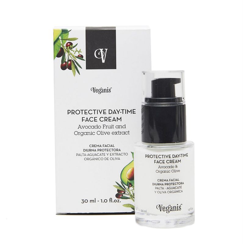 Veganis-Crema-Facial-Diurna-Protectora---Frasco-30-ml