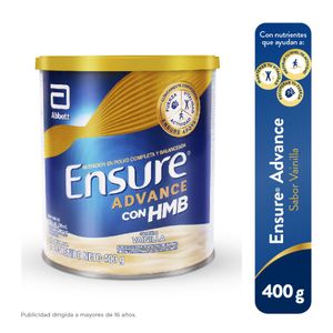 Ensure Advance con HMB en Polvo Sabor Vainilla - Lata 400 g