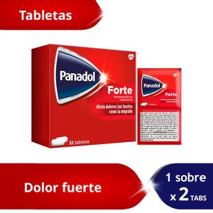 Panadol Forte Tabletas - Sobre 2 und