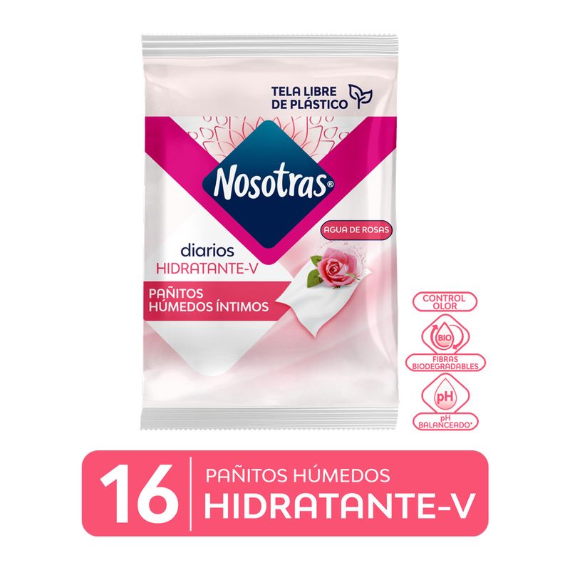 Nosotras-Agua-de-Rosas-Pañitos-Intimos---Bolsa-16-und