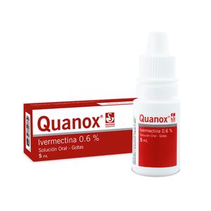 Quanox 0.6% Gotas - Frasco 5 ml