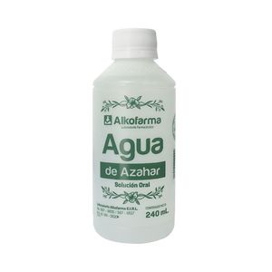 Alkofarma Agua de Azahar - Frasco 240 ml