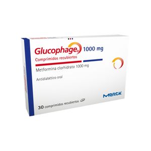 Glucophage 1000 mg Comprimidos - Caja 30 und
