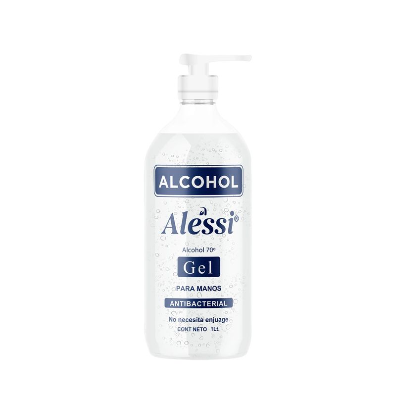 Alessi-Alcohol-70°-Gel-para-Manos---Frasco-1000-ml