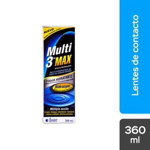 Multi 3 Max Multipropósito Solución para Lentes de Contacto - Frasco 360 ml