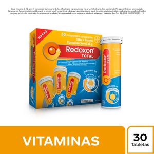 Redoxon Total Comprimidos Efervescentes - Caja 30 und