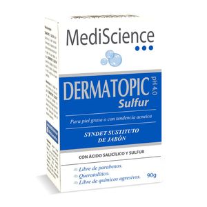 MediScience Dermatopic Sulfur pH 4.0 Barra Syndet - Barra 90 g